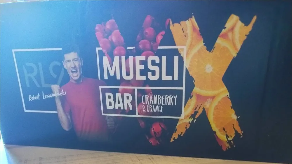 XX Cranberry and Orange Muesli Bar