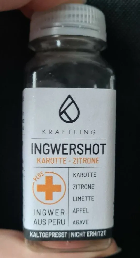 INGWERSHOT - KAROTTE ZITRONE