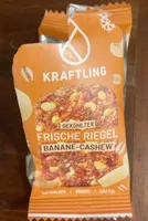 Gekühlter Frische Riegel Banane-Cashew