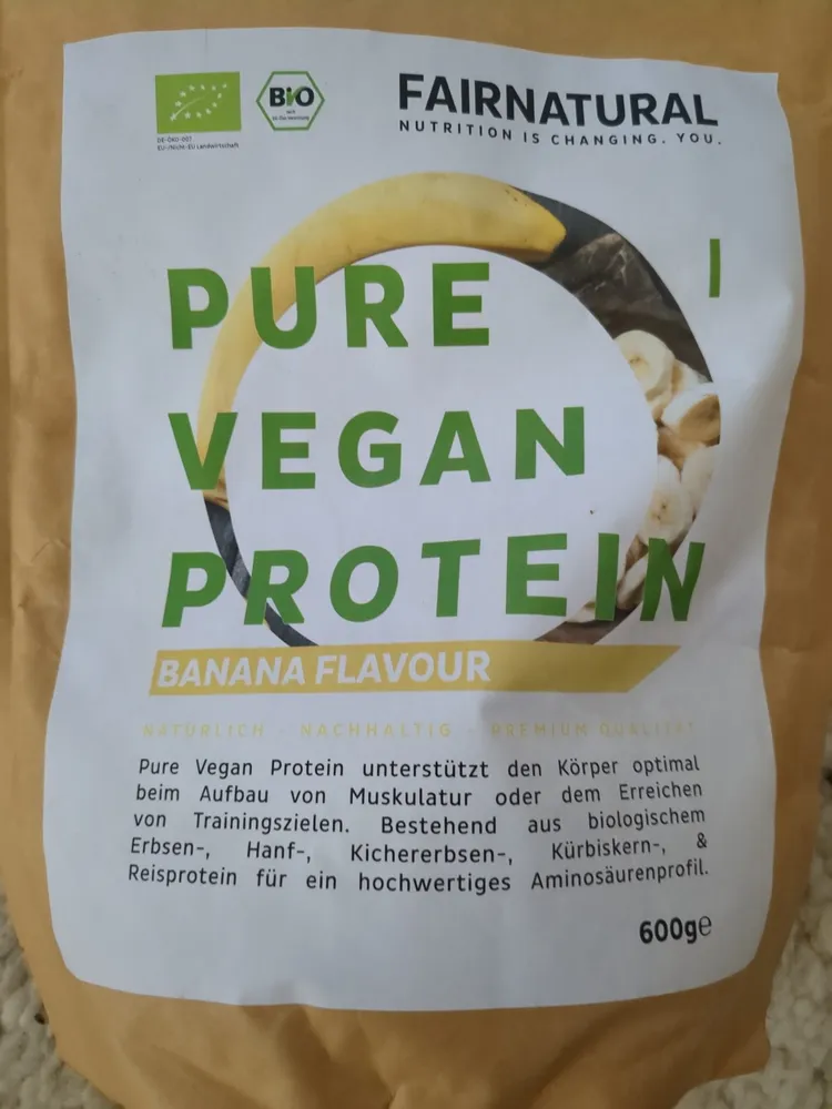 Pure Vegan Protein Banana