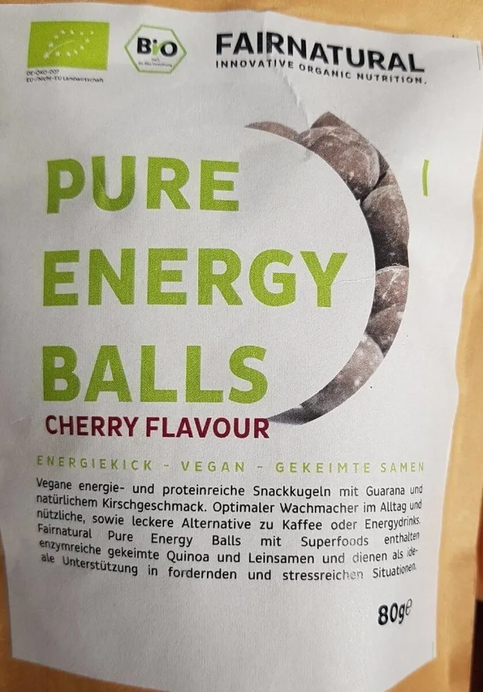 Pure Energy Balls Cherry Flavour
