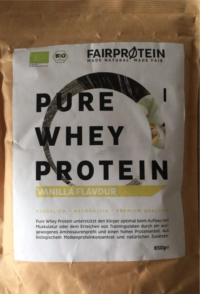 Pure Whey Protein Vanilla Flavour