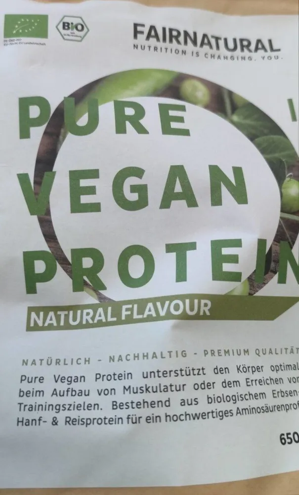 Pure vegana protein