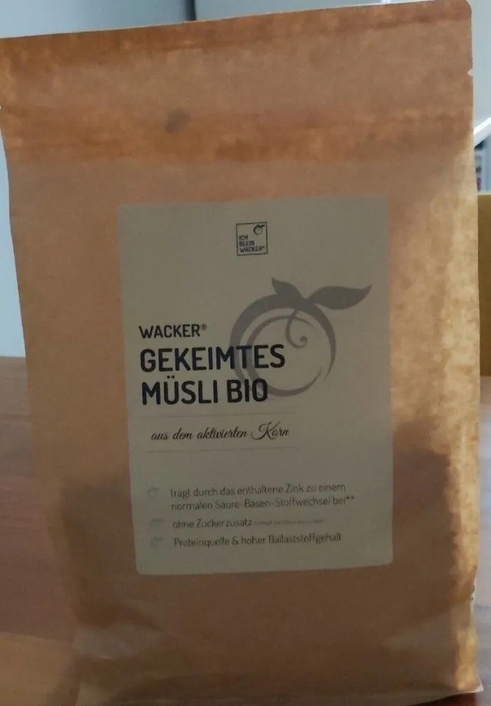 Wacker gekeimtes Müsli