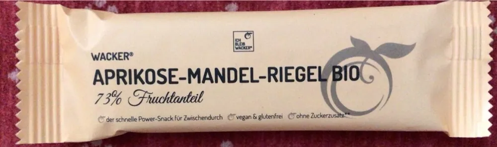 Aprikose-Mandel-Riegel Bio