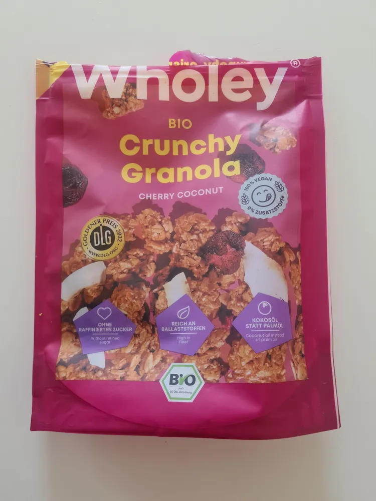 Bio Crunchy Granola Cherry Coconut