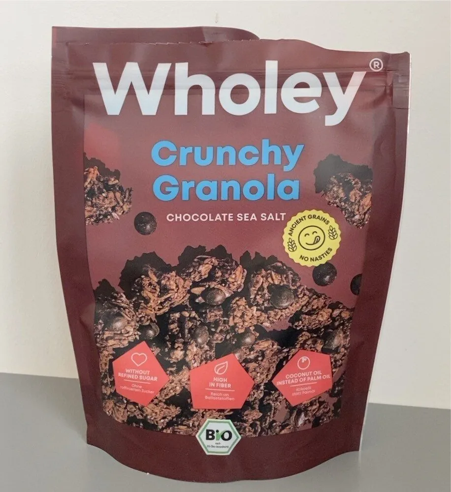 Crunchy Granola Chocolate Sea Salt