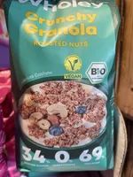Wholey crunchy granola roasted nuts