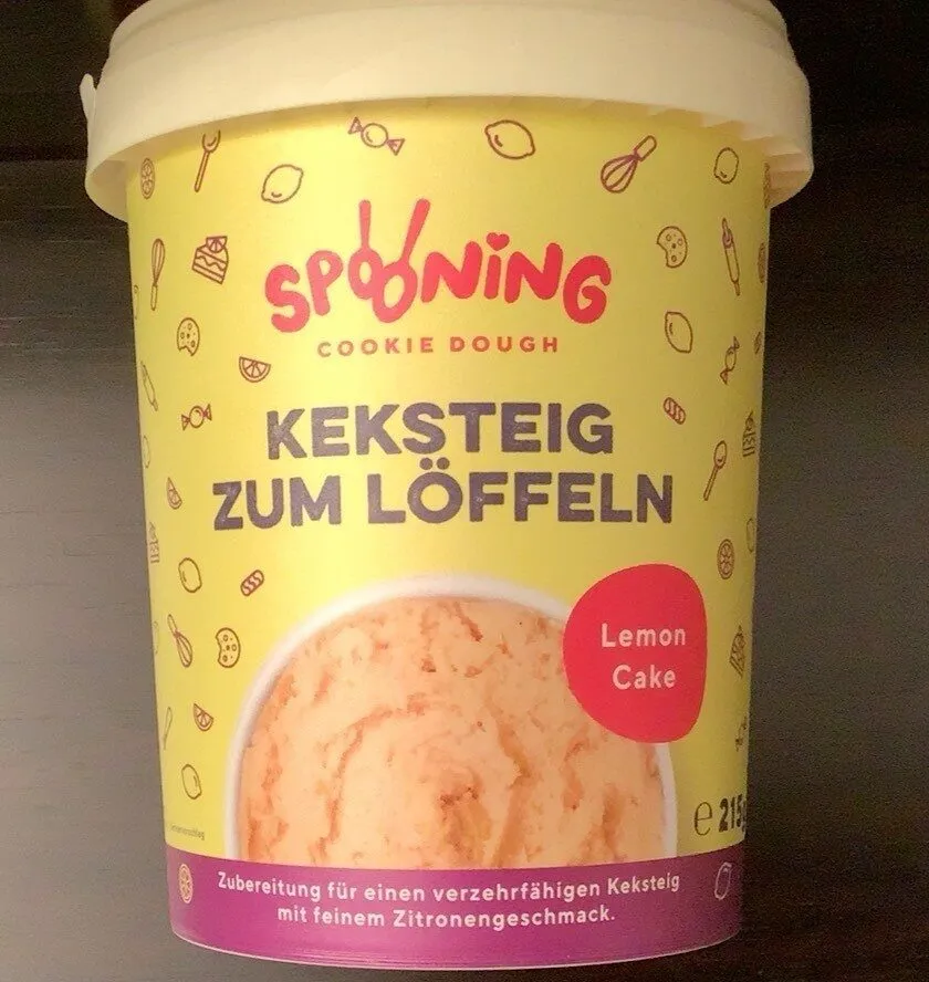 Keksteig zum Löffeln Lemon Cake