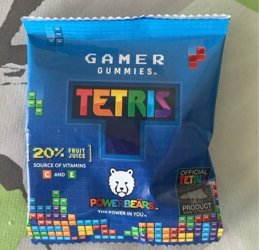 Gamer gummies Tetris