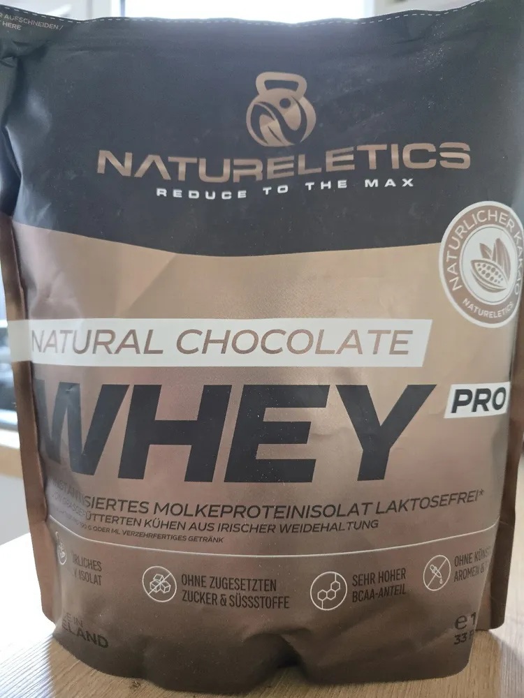 Natural Chocolate Whey Pro (Isolate)