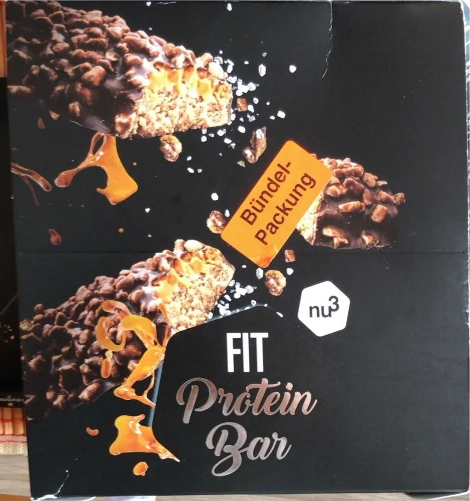 Fit protein barre, satted caramel