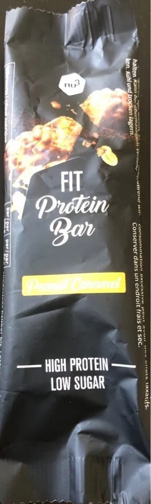 Nu3 fit Protein Bar peanut caramel