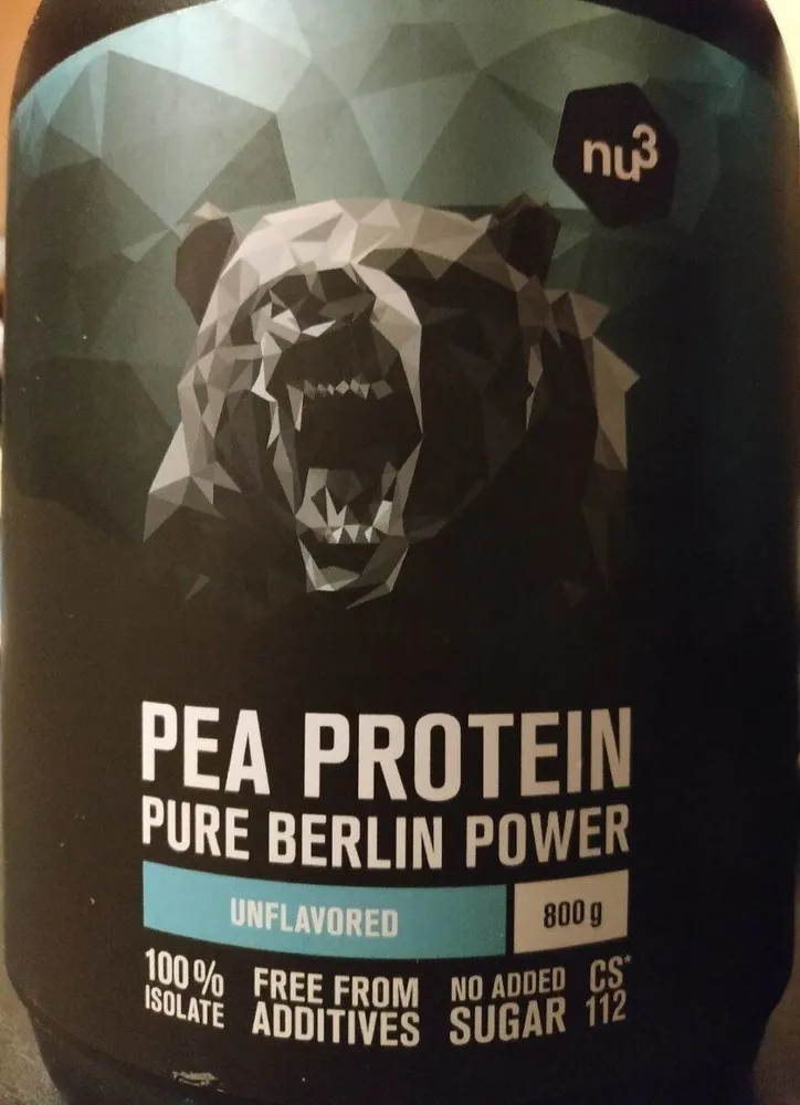 PEA PROTEIN PURE BERLIN POWER