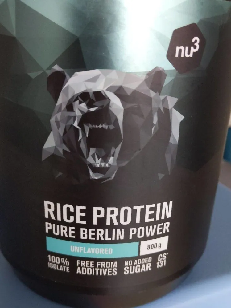 Protéines riz nu3