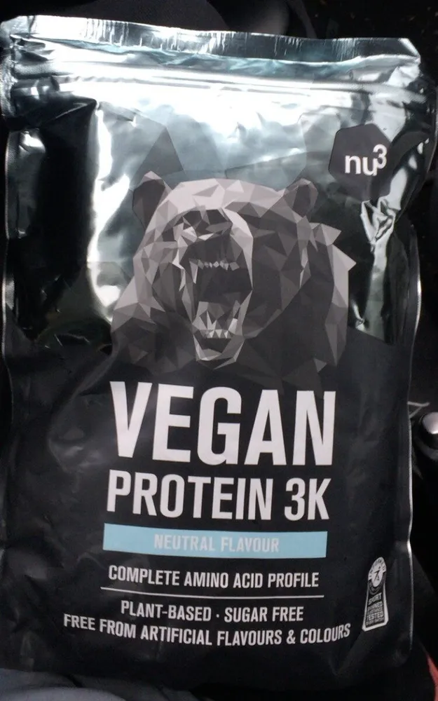Vegan protein 3k neutral flavour