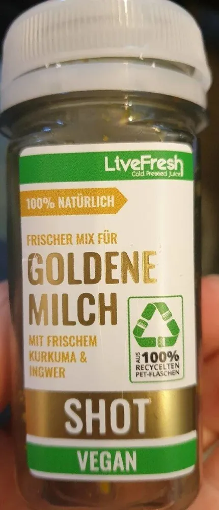 Goldene Milch