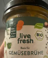 Live Fresh Basis für Gemüsebrühe