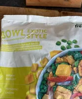 Bowl exotic style