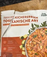 Fusilli aus kichererbsen toskanische art
