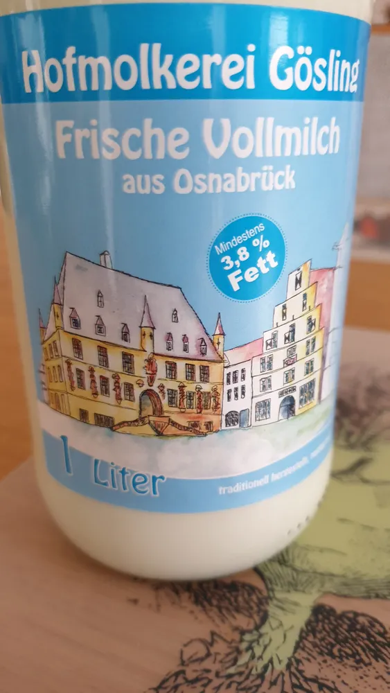 Frische Vollmilch aus Osnabrück