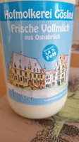 Frische Vollmilch aus Osnabrück