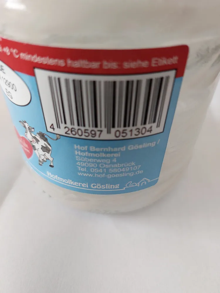 Fruchtjoghurt Erdbeere
