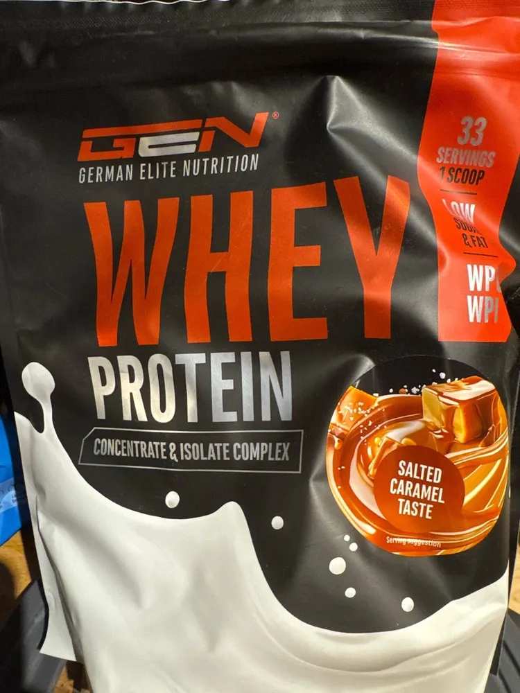 Whey Protein Salted Caramel