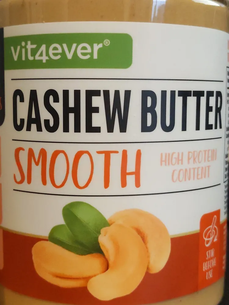 Cashew butter smooth