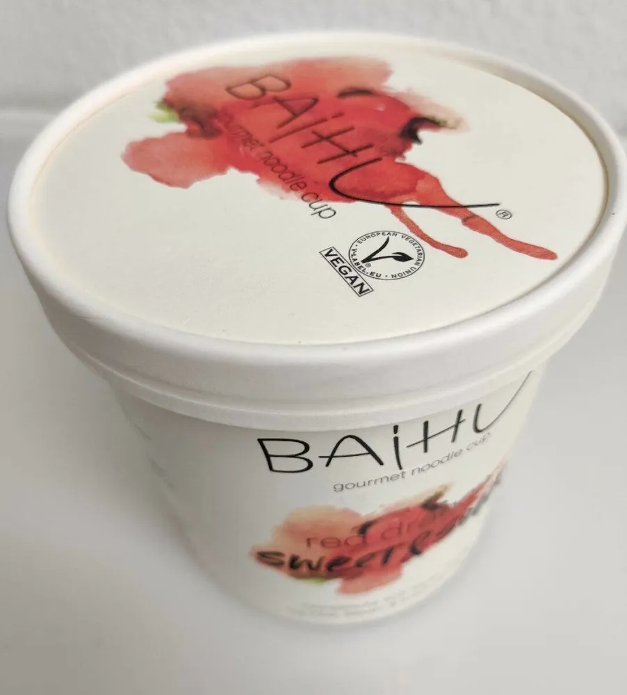 Baihu Gourmet Noodle Cup Red Dragon Sweet & Sour
