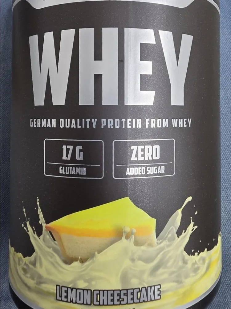 Whey Protein Lemon Cheesecake