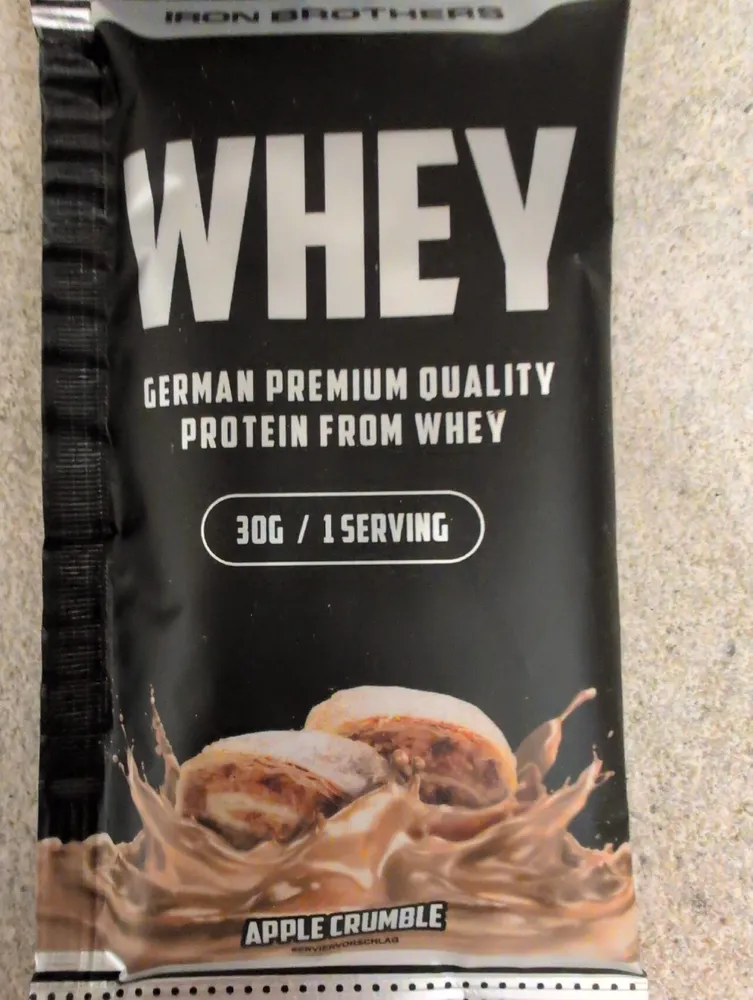 Whey Apple Crumble