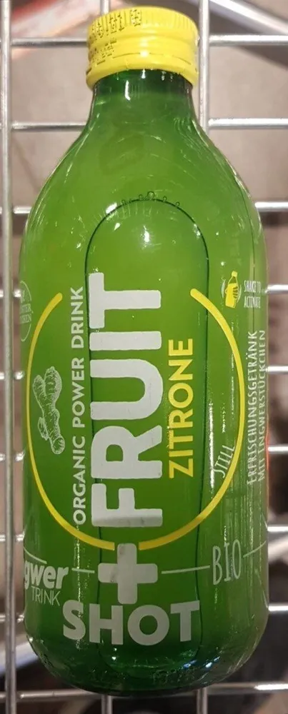 Organic Power Drink Fruit Zitrone