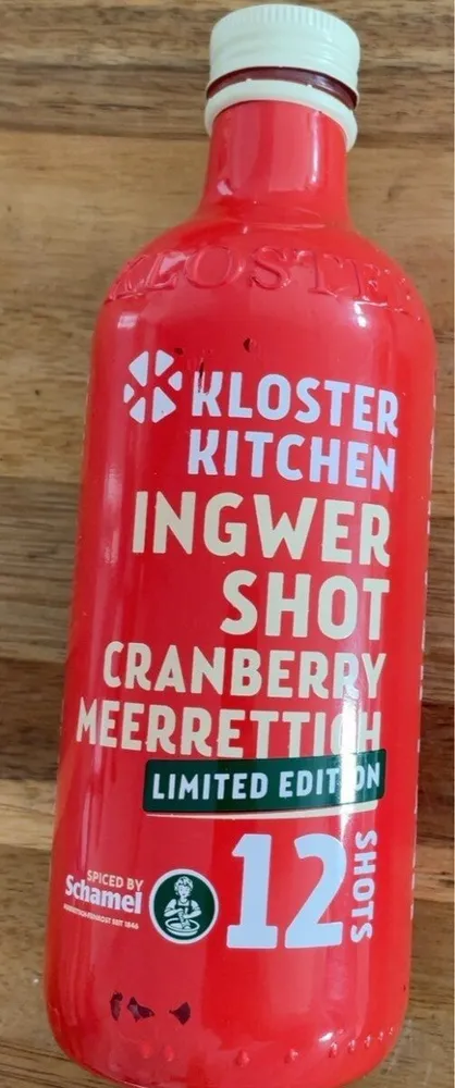 Ingwer-Shot Cranberry/Meerrettich