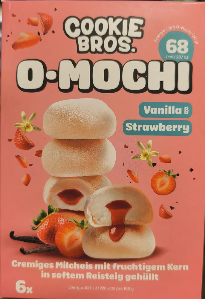 O•Mochi Vanilla strawberry
