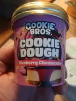 Cookie Dough Blueberry Cheesecake