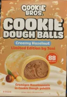 Cookie Dough Balls creamy hazelnut