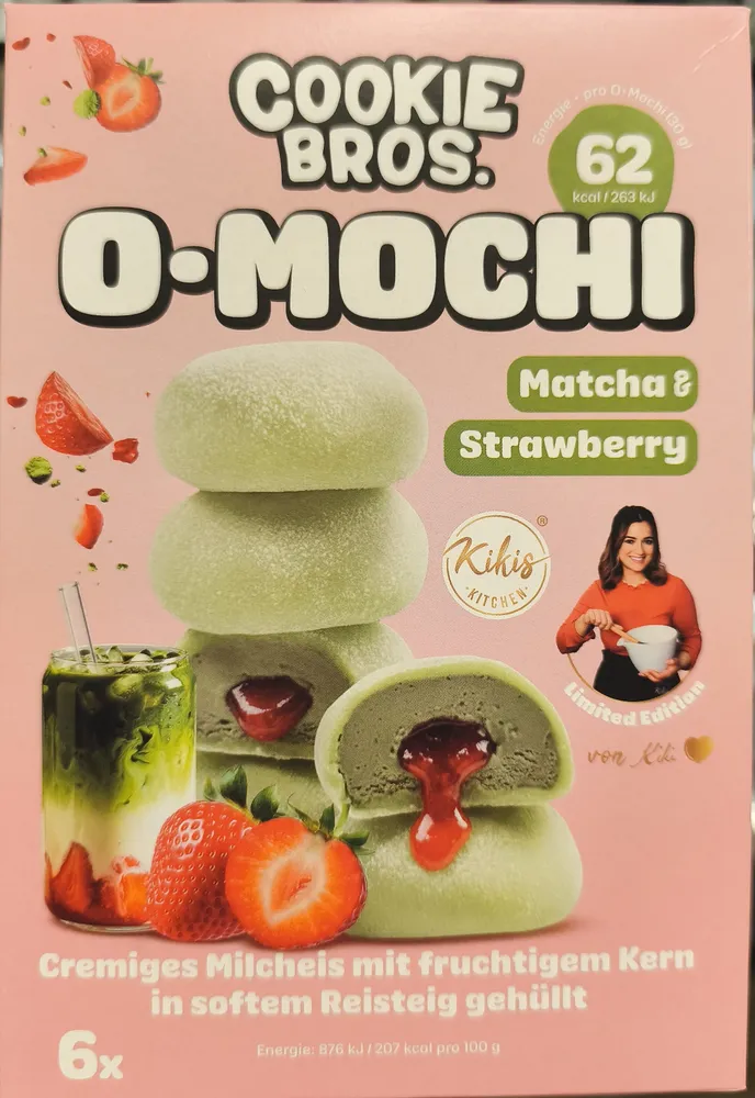 O•Mochi matcha & strawberry