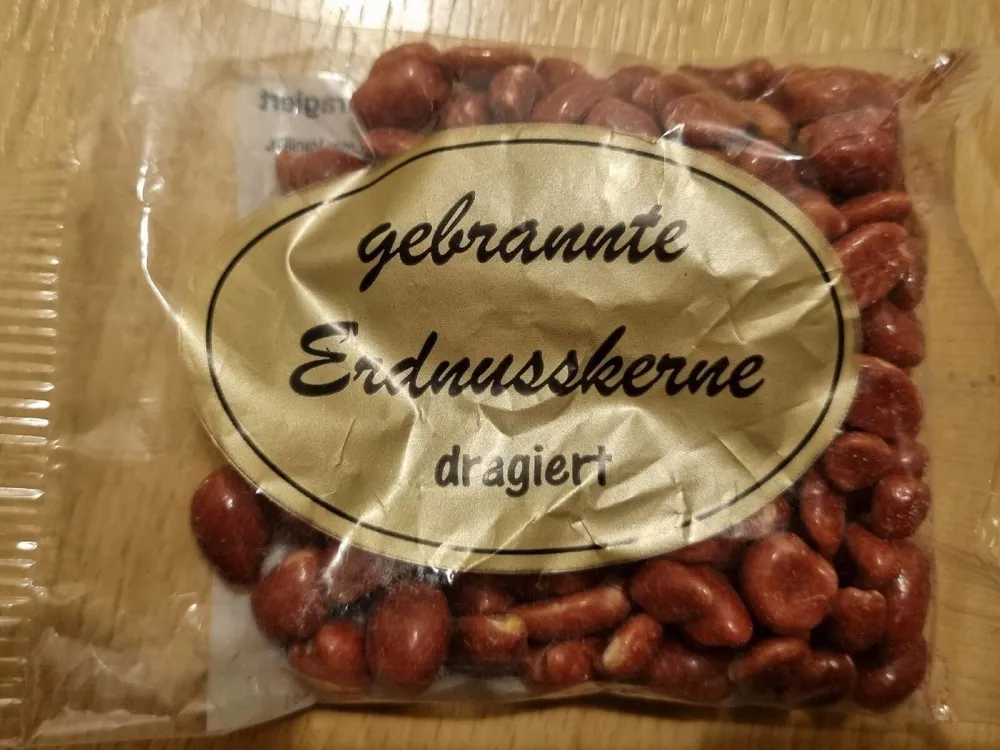 Gebrannte Erdnusskerne