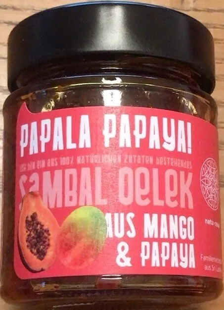 Papala Papaya Sambal Oelek