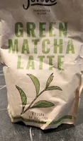 Green matcha latte