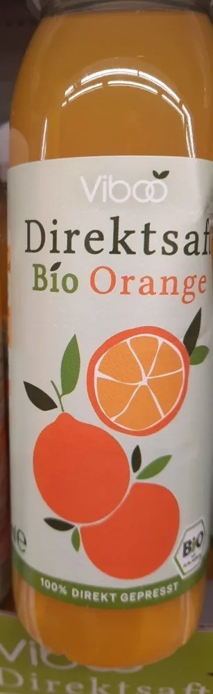 Direktsaft Bio Orange