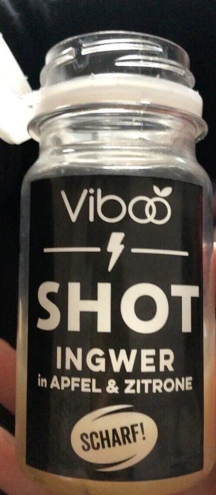Shot Ingwer in Apfel & Zitrone
