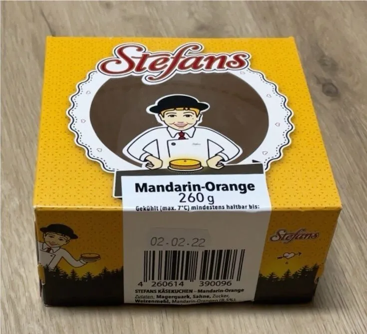 Stefans Käsekuche Mandarine-Orange