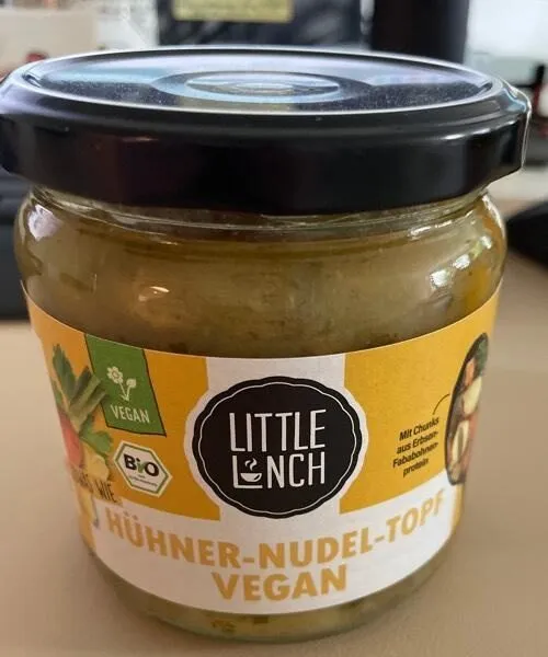 Hühner-Nudel-Topf Vegan