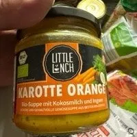 Karotte Orange (Bio-Suppe mit Kokosmilch und Ingwer)