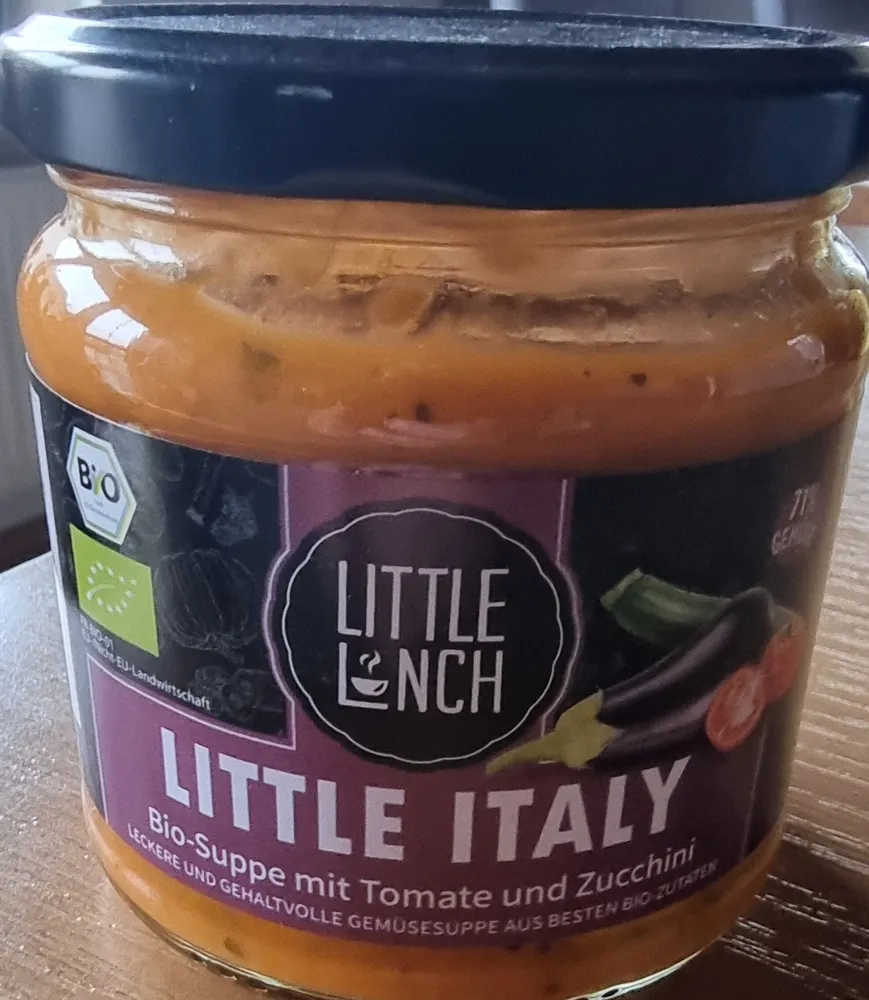 Little Lunch Bio Little Italy 4260614722422 Bio-Suppe mit Gemüse und Kräutern italienischer Art