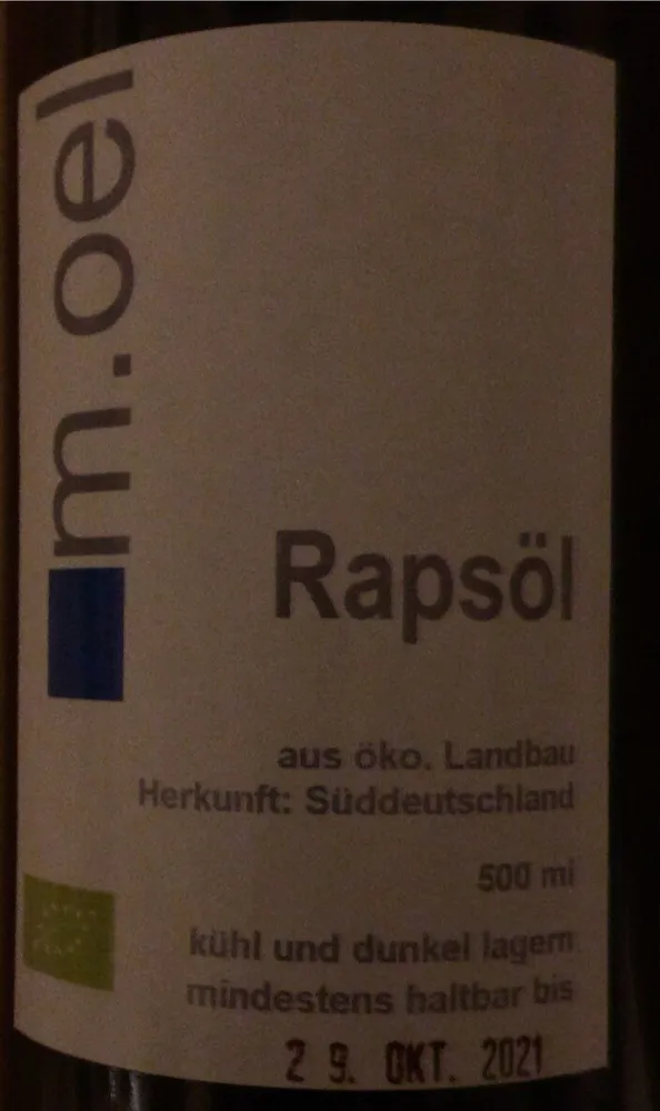 Rapsöl
