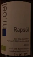 Rapsöl