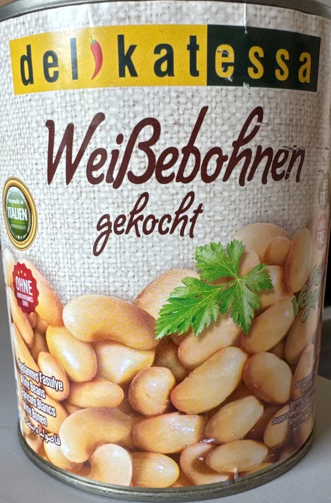 Weißebohnen gekocht